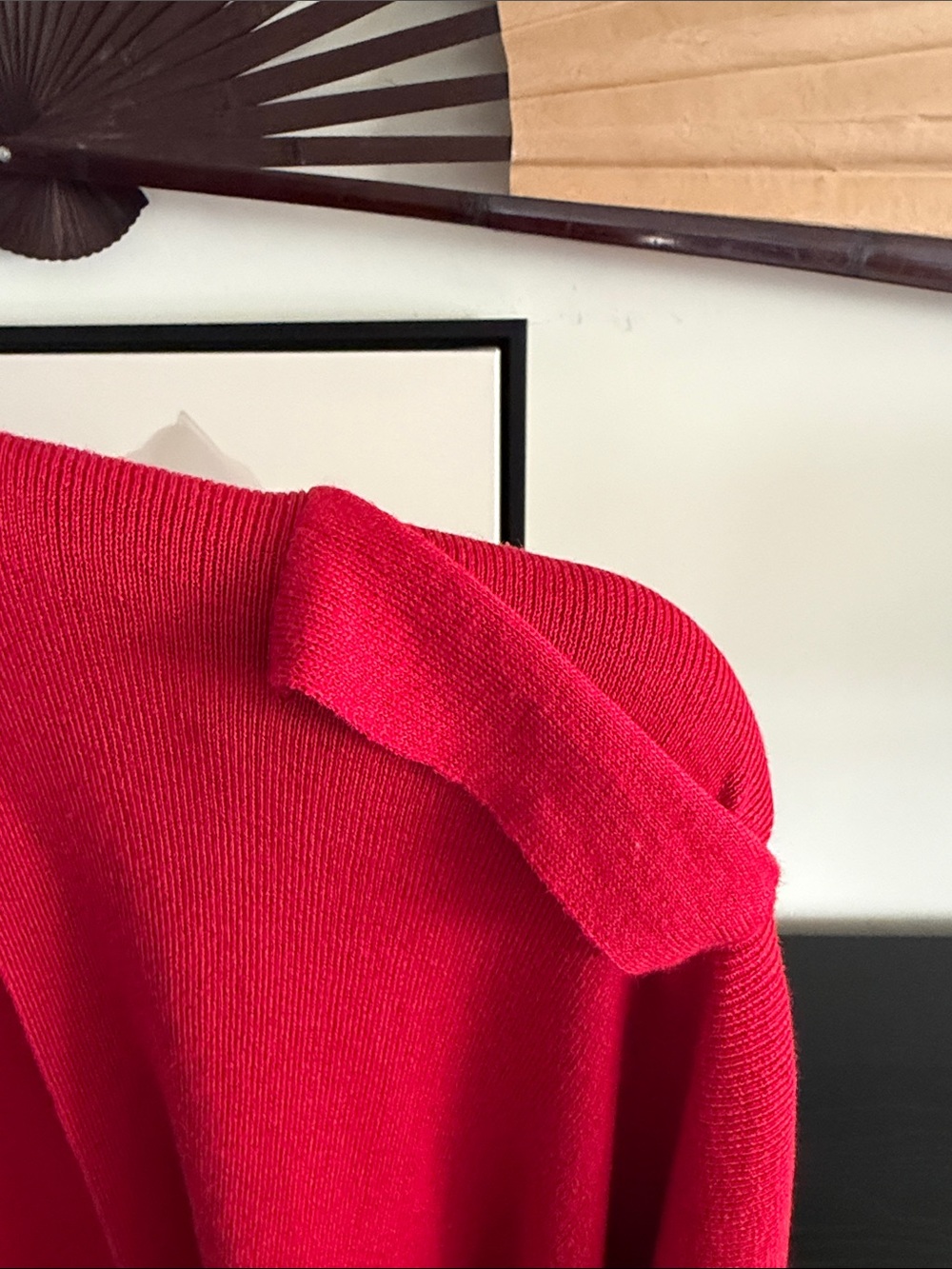 Red NorthStyle Knit Wrap - Picture 4 of 6